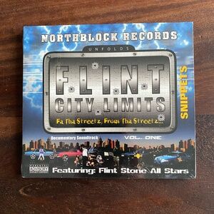 New Flint City Limits Vol . 1 - Fa Tha Streetz CD Northblock Records Gangsta Rap